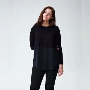 New - Universal Standard Dalia Mixed Media Sweater